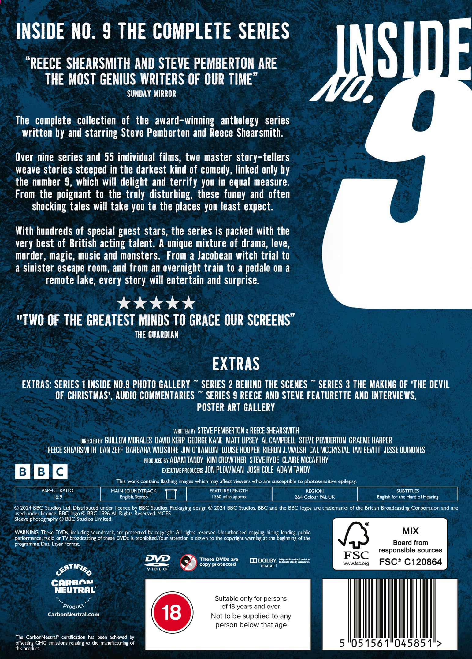 Inside No 9: The Complete Collection [DVD]