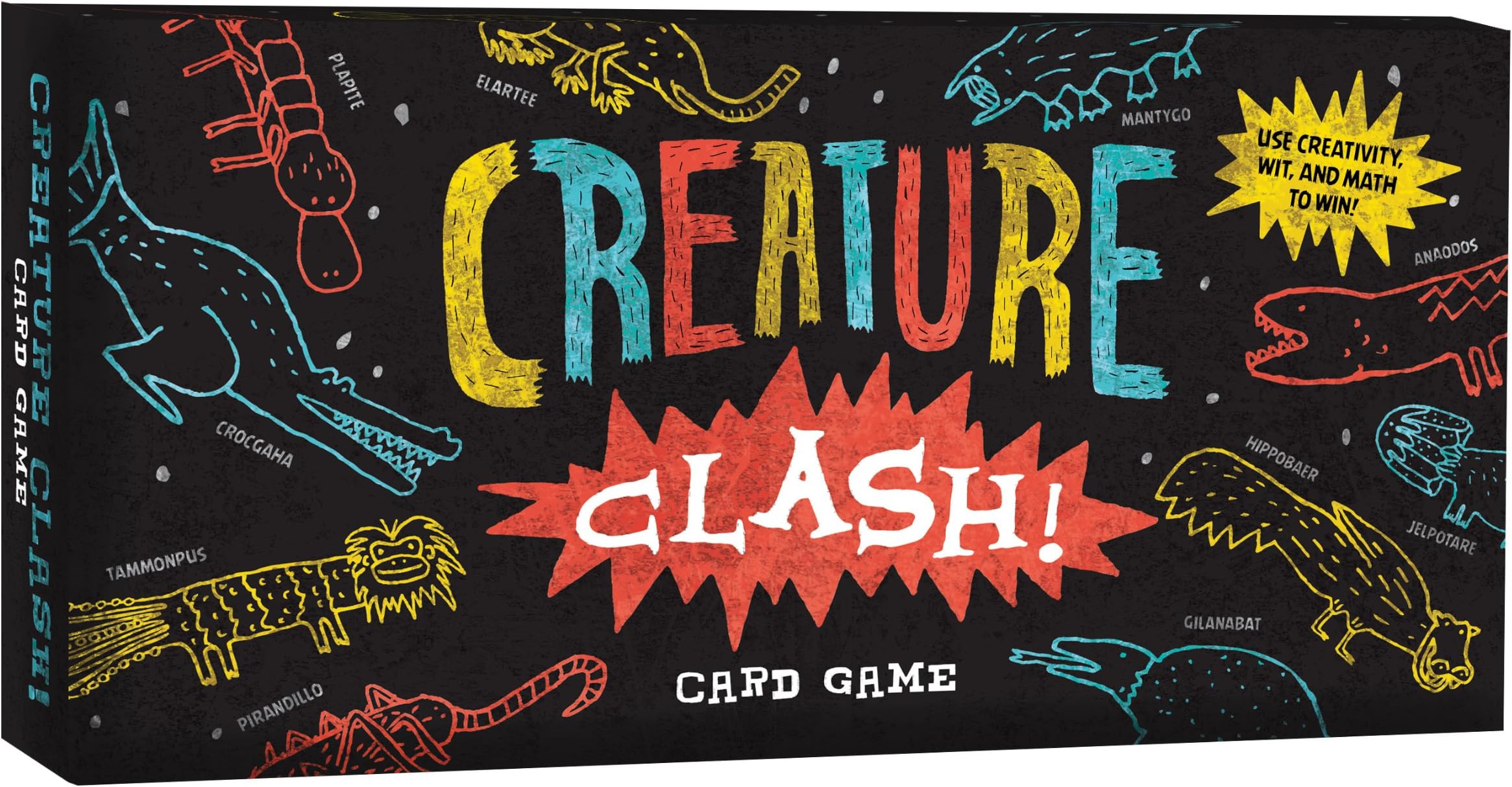Creature Clash! Card Game Novelty Book – September 9, 2014