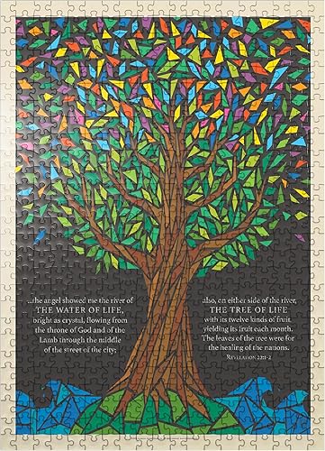 Miniatura 7 de MyPuzzle Árbol de la Vida, Póster Vintage – Rompecabezas de 100 piezas premium para adultos