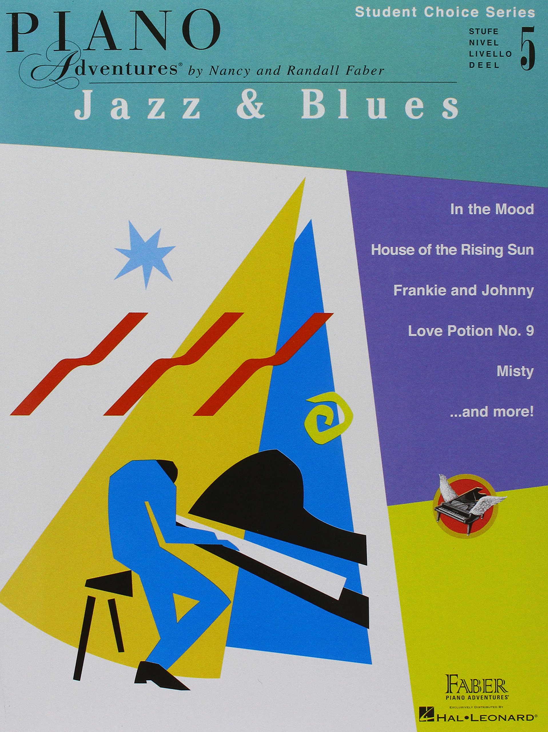 Faber Piano Adventures Jazz & Blues - Level 5