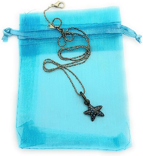 Miniatura 8 de Smiling Wisdom - Tarjeta de felicitación Bubble Starfish Story You Make Profound Difference - Esmalte aguamarina pintado a mano - Muestra aprecio a