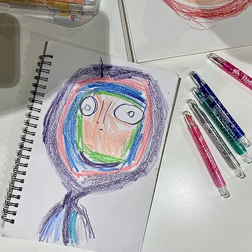 Miniatura 5 de Crayones Twistables, 24 unidades, juego de lápices de gel para niños pequeños, a granel para dibujar y crear manualidades, lavables, no tóxicos,