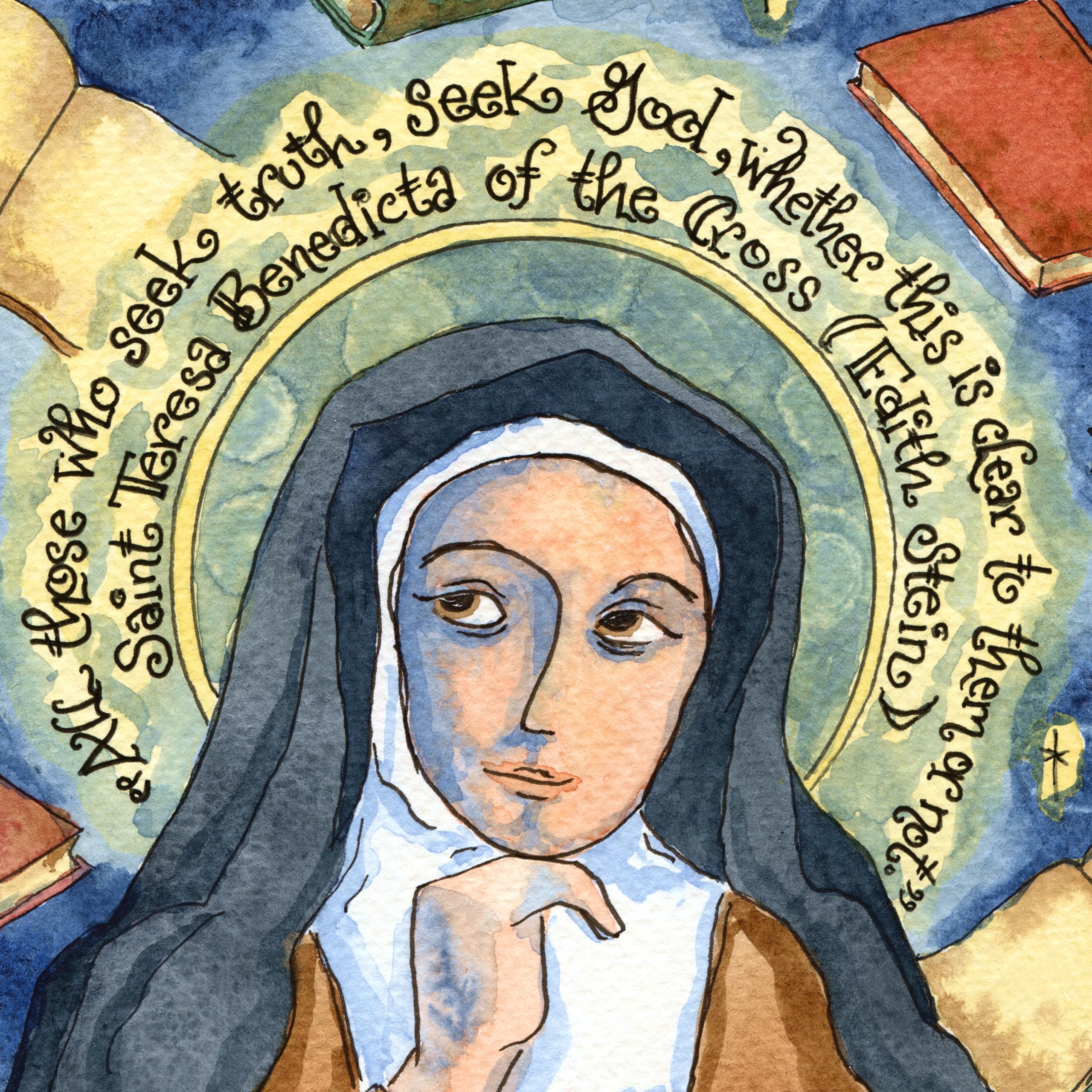 Amazon.com: Dovetail Ink Edith Stein/St Teresa Benedicta of the