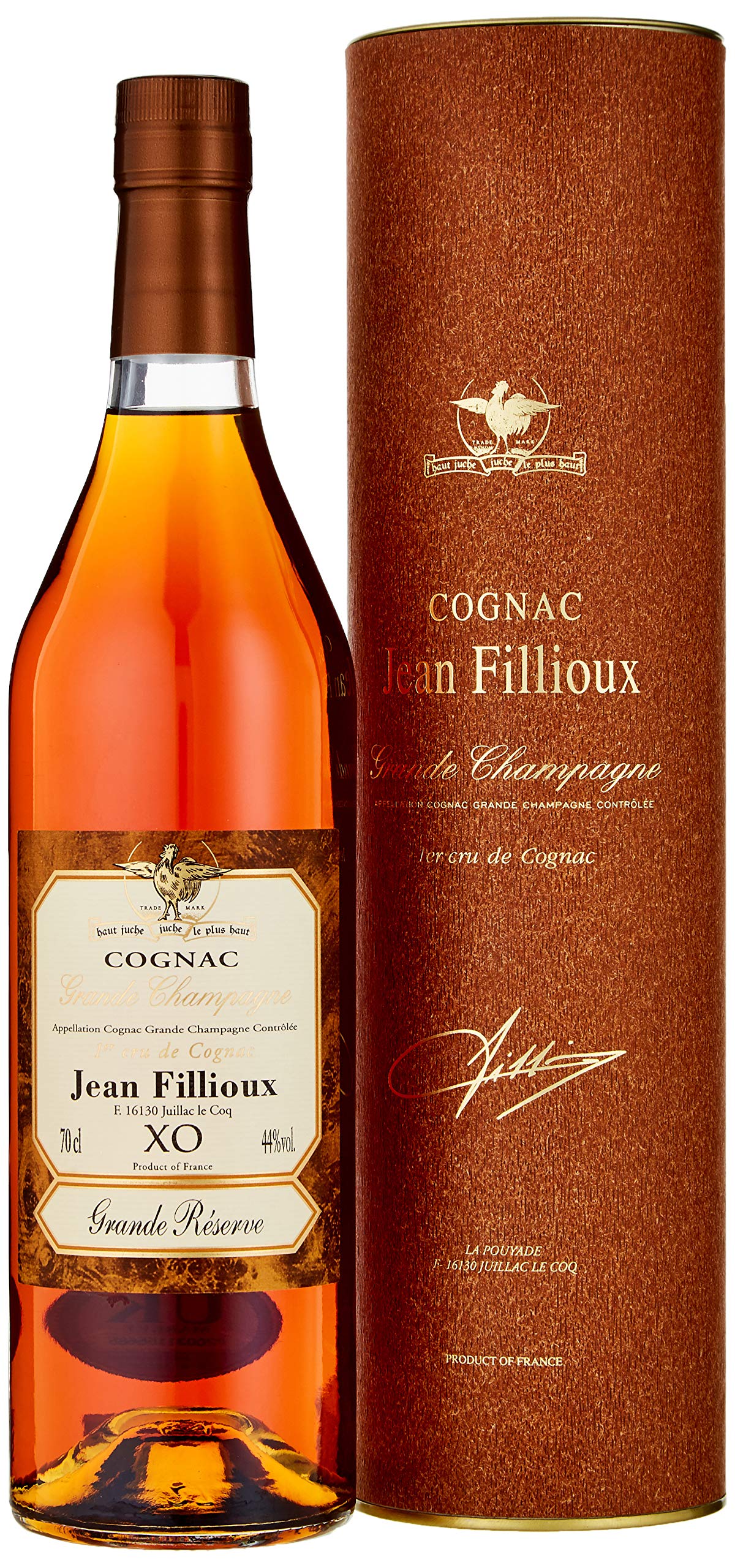 Jean Fillioux Grande Reserve XO Cognac, 70 cl