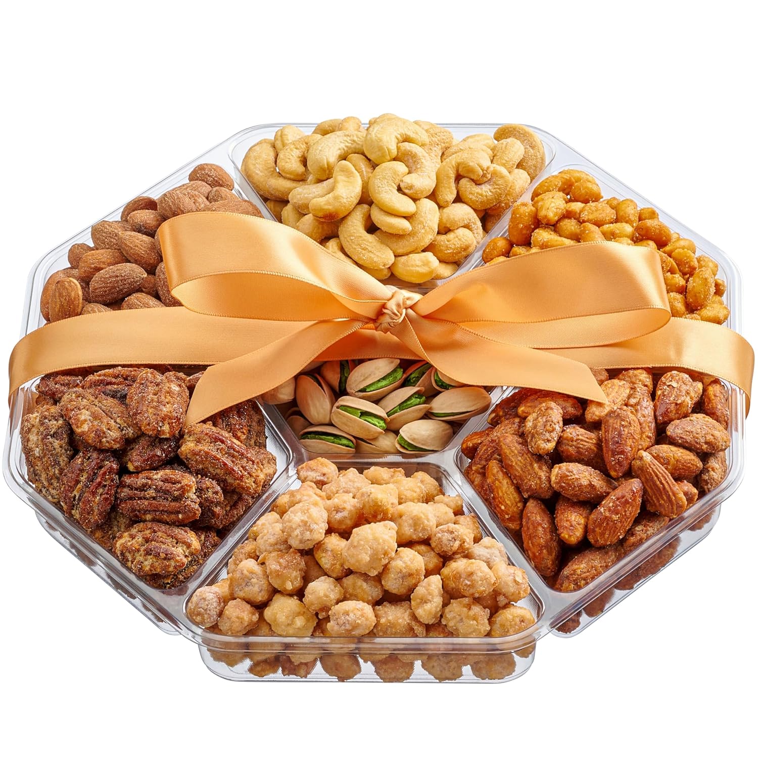 Mothers Day Nuts Gift Basket - Extra Large Assortment of Sweet & Roasted Salted Gourmet Nuts - Food Gift Box for Mom, Her, Wife, Christmas, Fathers Day, Mothers Day, Family, Men & Women