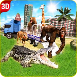 Zoo Animal Safari Transport Driving Simulator 3D