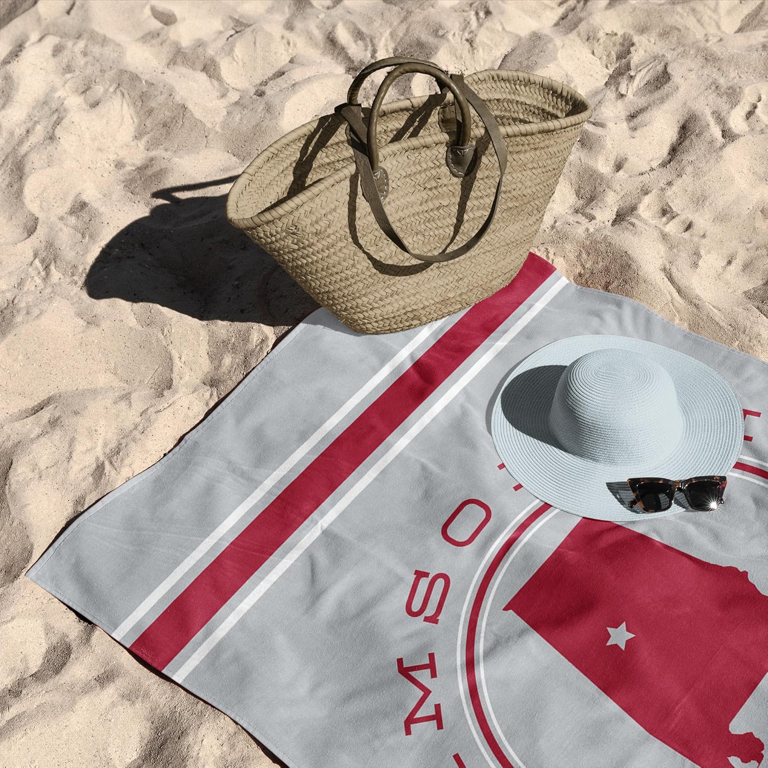 Northwest Alabama Crimson Tide NCAA Homebreak Beach Towel 2 Pack 30 x 60 Inches