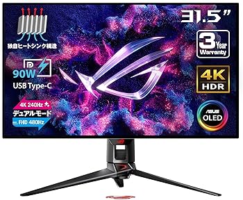 Amazon.co.jp: ASUS 有機EL 4K ゲーミングモニター ROG Swift Amazon.co.jp: ASUS 有機EL 4K ゲーミングモニター ROG Swift