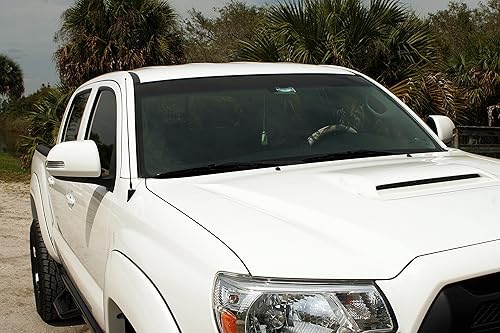 Miniatura 5 de AntennaMastsRus - La antena negra de 15 pulgadas es compatible con Dodge Ram Truck 5500 (2010-2018) - Cancelación de ruido del viento en espiral -