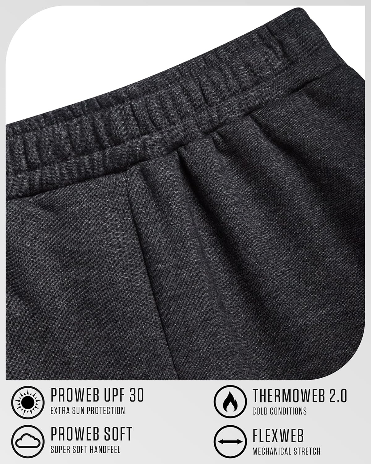 Spyder Mens Cargo Sweatpants - Soft Stretch Fleece Mens Joggers with Pockets & Elastic Waistband for Running Jogging Workout - Image 4