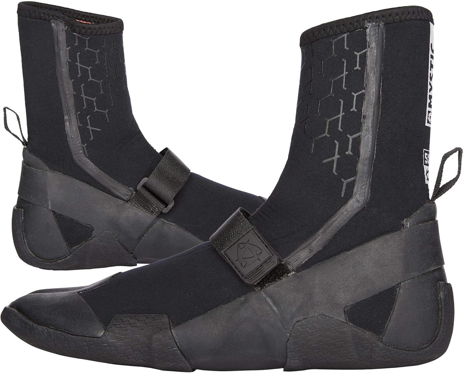 Mystic Marshall 5mm High Cut Round Toe Kiteboarding Wetsuit Boots