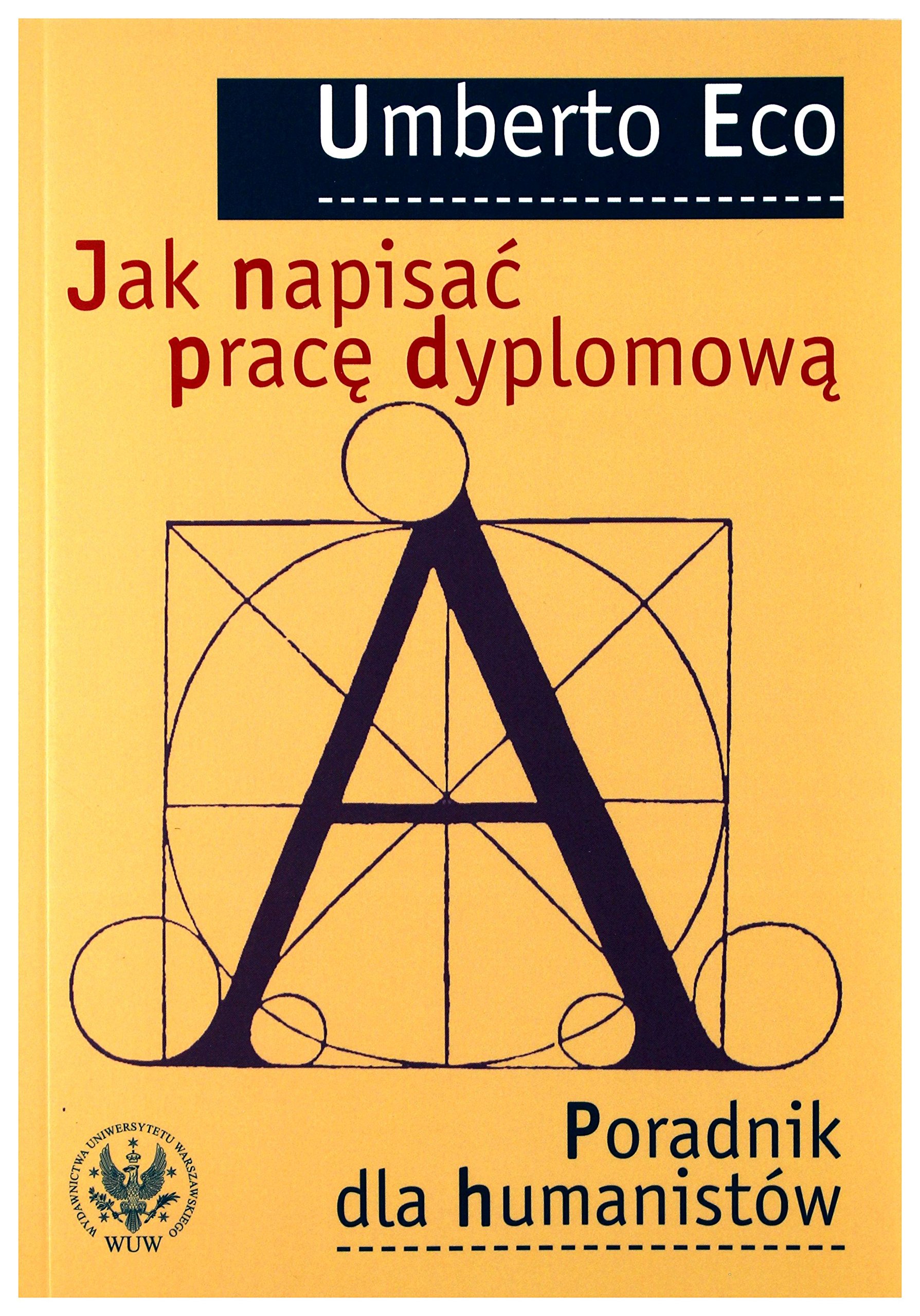 Jak napisac prace dyplomowa Poradnik dla humanistow