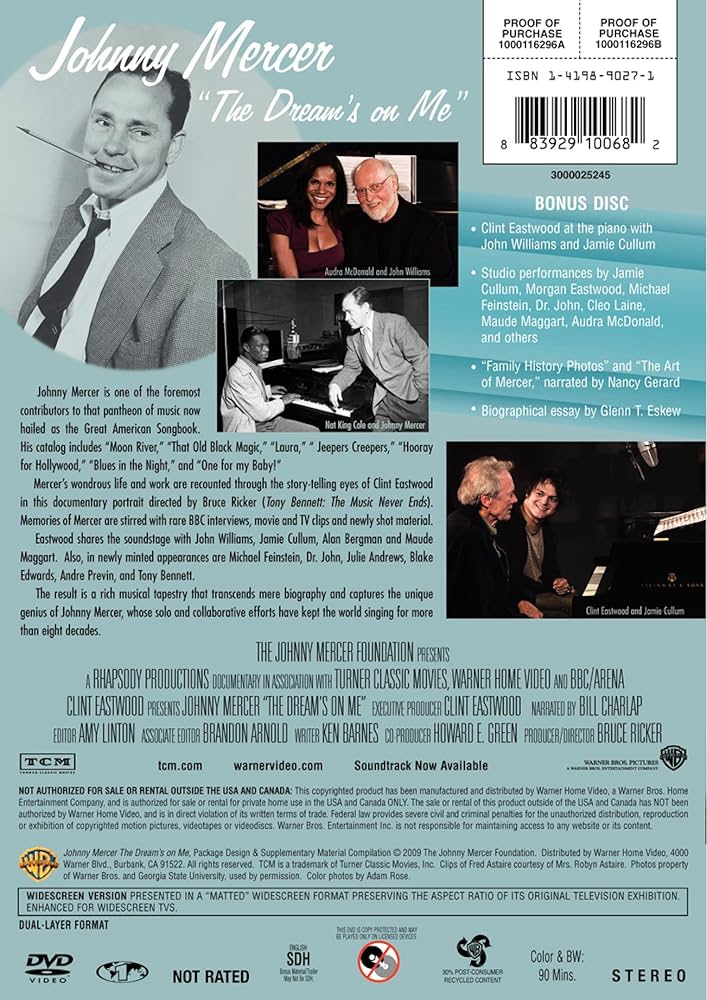 その他 Johnny Mercer: The Dream&#39;s on Me [DVD] s-l400.jpg