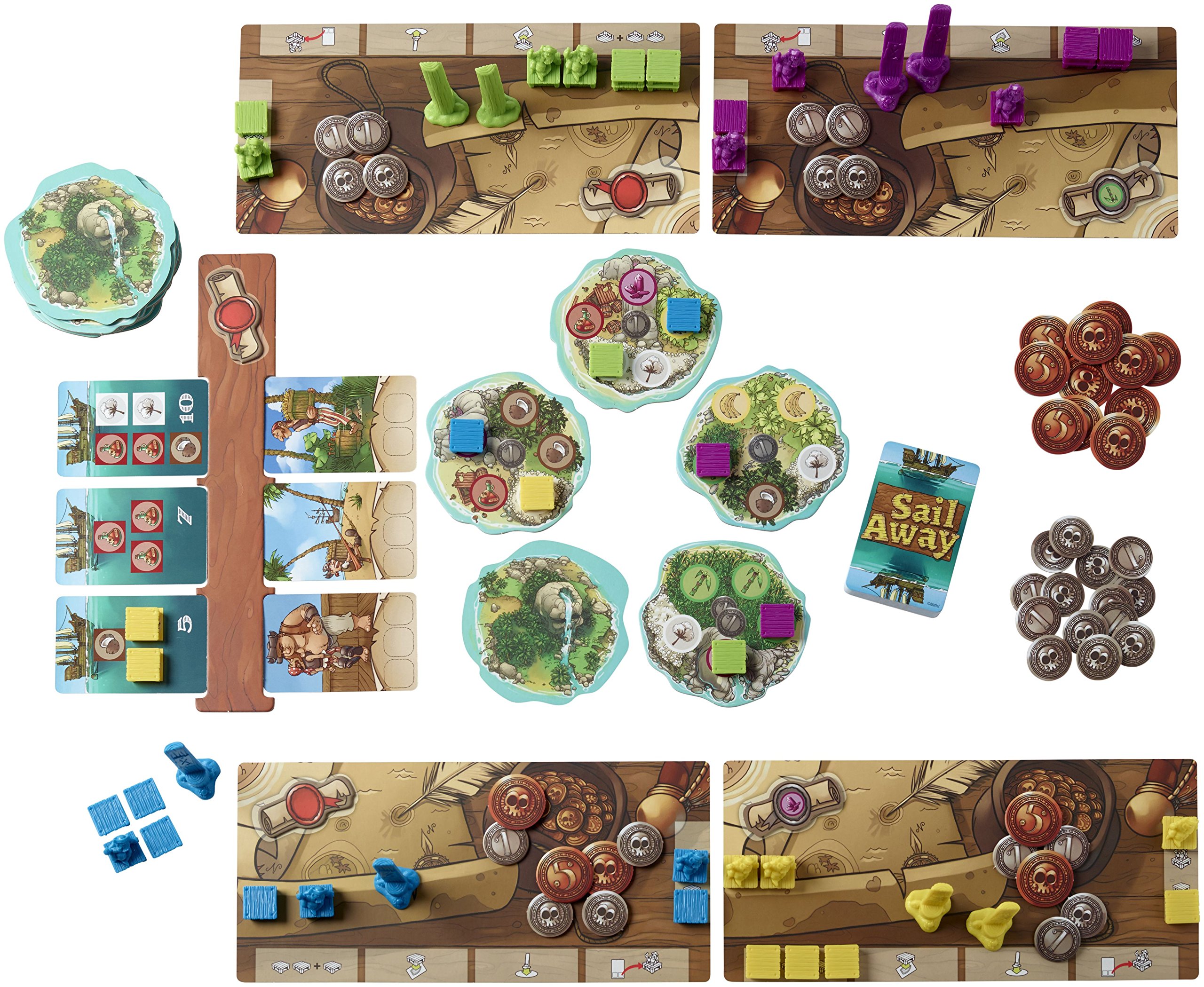 Mattel Games Mattel Jeux dnm66 – Sail Away, Jeu de stratégie