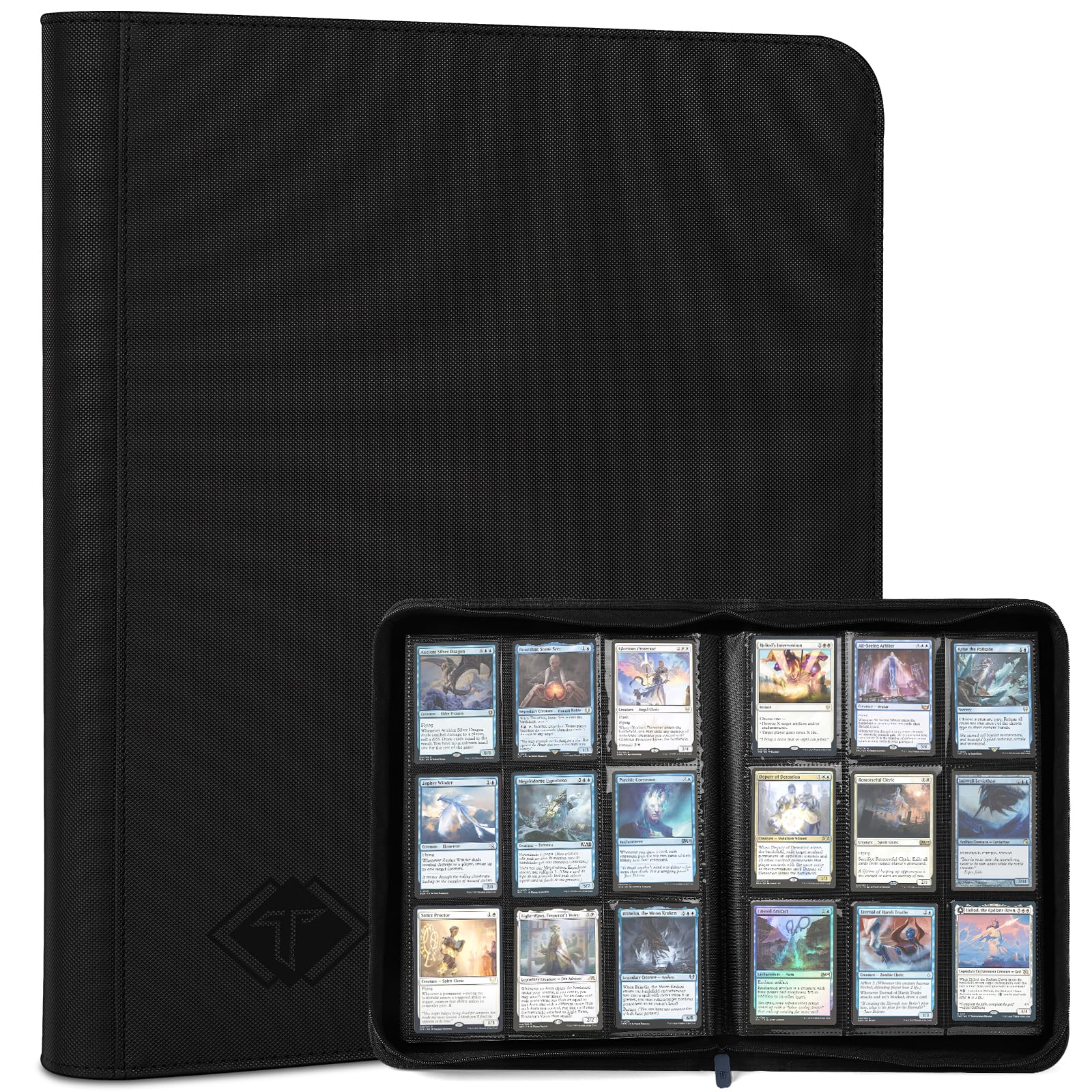 Amazon.com: TiopLior Zip MTG Card Binder with 432 Side Loading Pocket -  fits TCG Baseball Football Sports Cards - Easy to Insert Collection Binder 