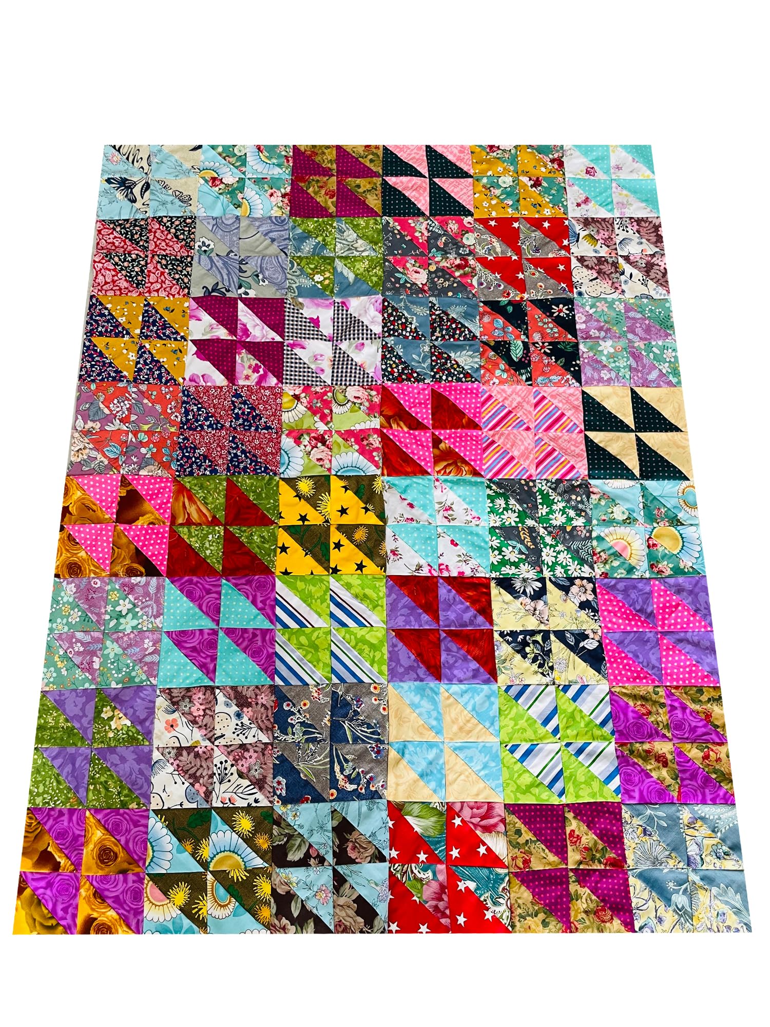 LUMANSUO 50 szt. 20 x 20 cm bawełniana tkanina do pikowania kwadraty gruba ćwiartka wiązki tkaniny do samodzielnego wykonania patchworku, kwiatowy