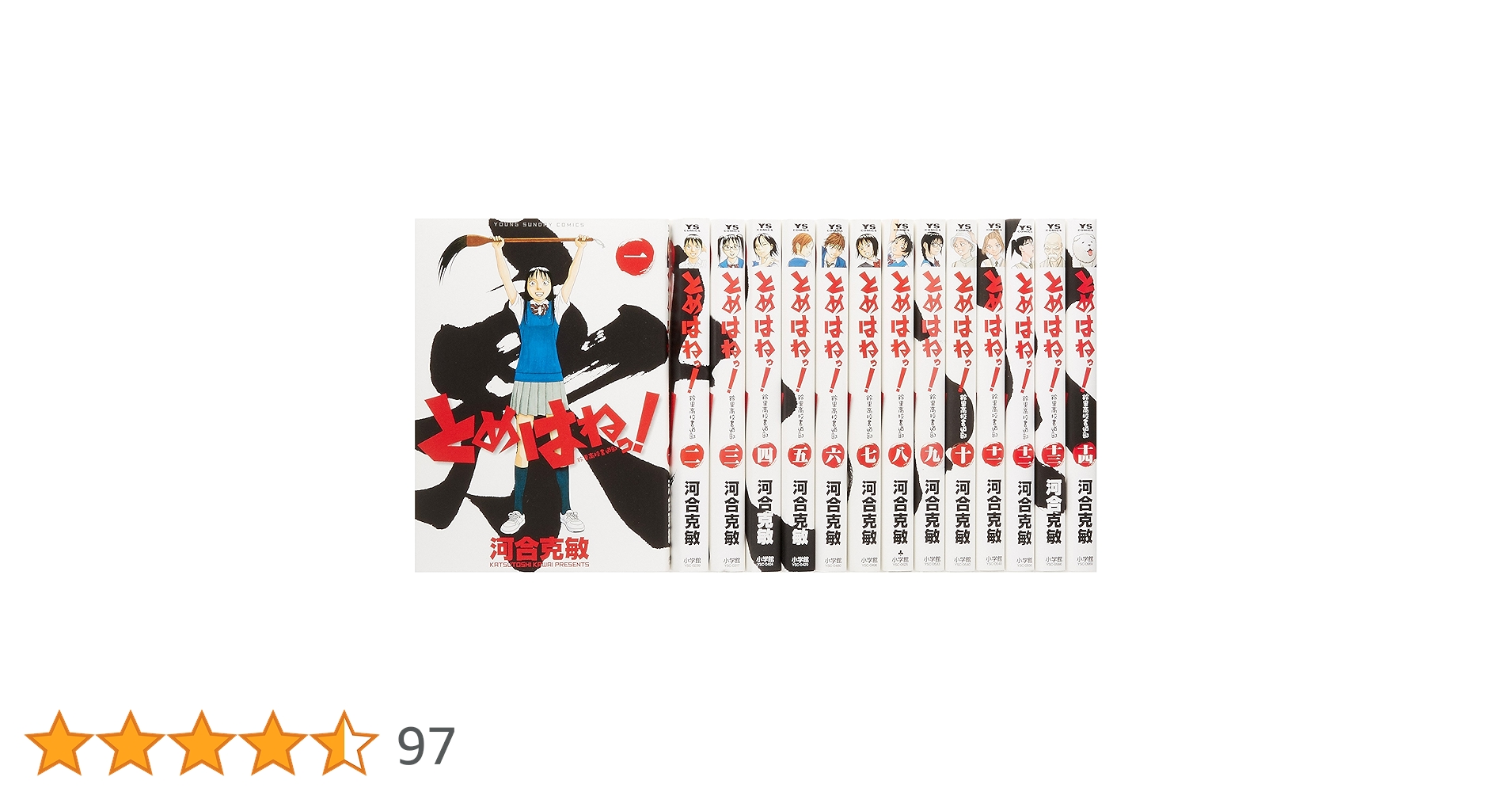 Amazon.co.jp: とめはねっ!-鈴里高校書道部- コミック 全14巻完結