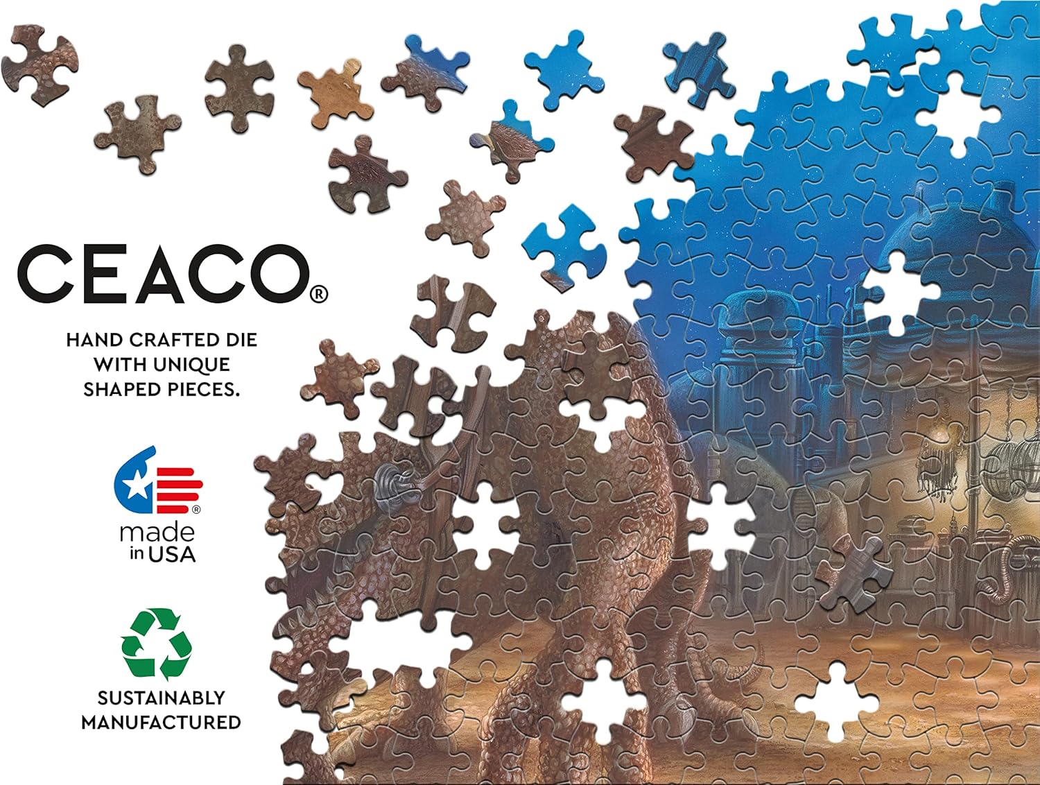 Ceaco - Thomas Kinkade - Mandalorian Collection - The Reckoning - 550 Piece Jigsaw Puzzle