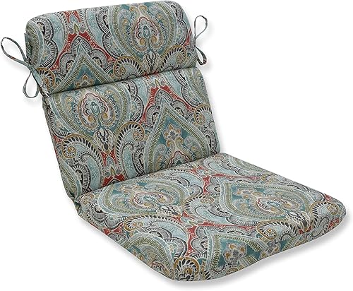 Pillow Perfect - Cojín de mimbre para asiento de interior o exterior