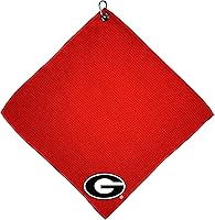 Vista 18 de Team Golf NCAA Adult-Unisex Microfiber Golf Towel, 15x15