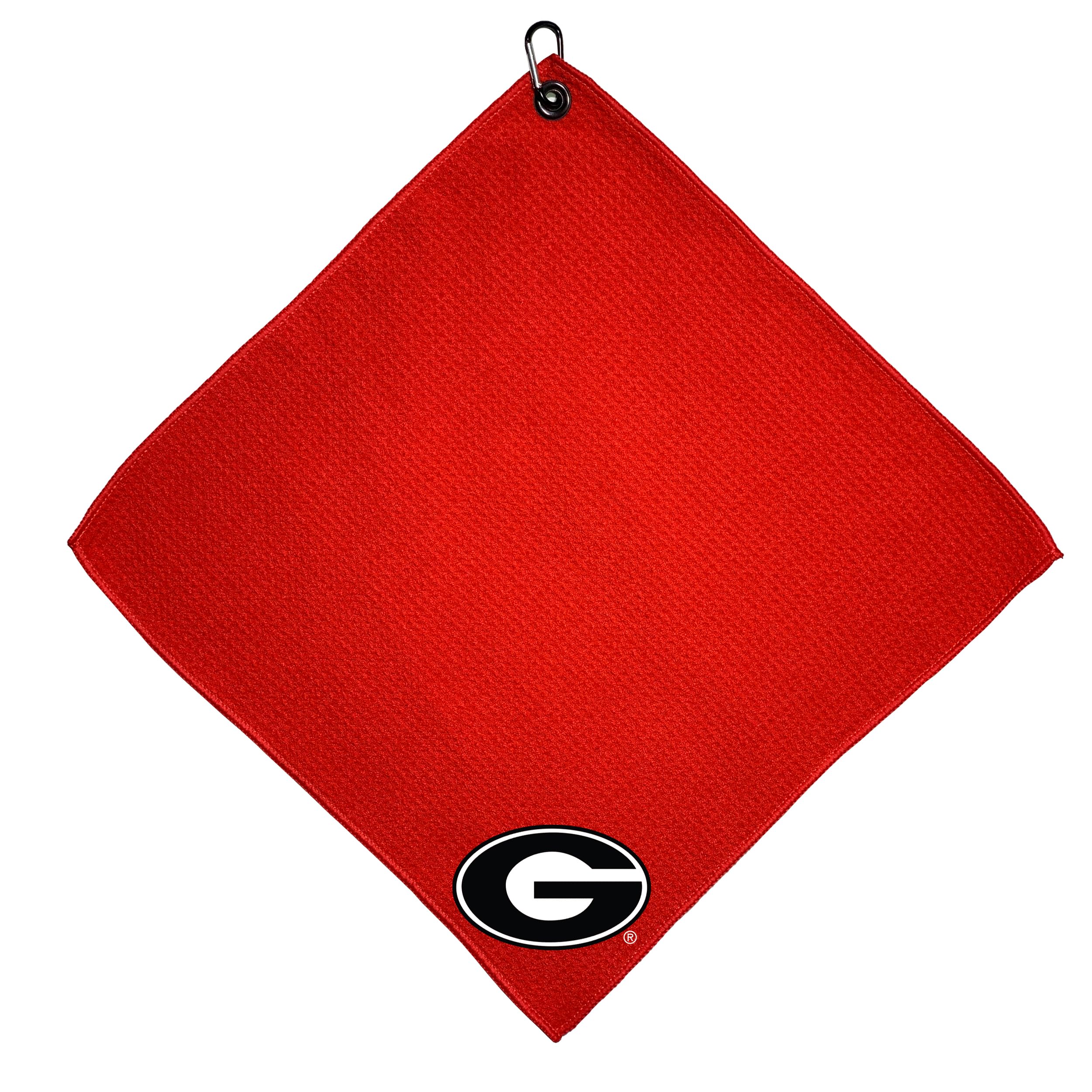 Team Golf NCAA Georgia Bulldogs Microfiber Golf Towel, 15 x 15