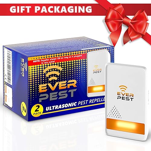 Miniatura 7 de Repelente de plagas ultrasónico enchufable  Defensor electrónico de control de insectos  Paquete de 2 arañas pulgas roedores mosquitos polillas