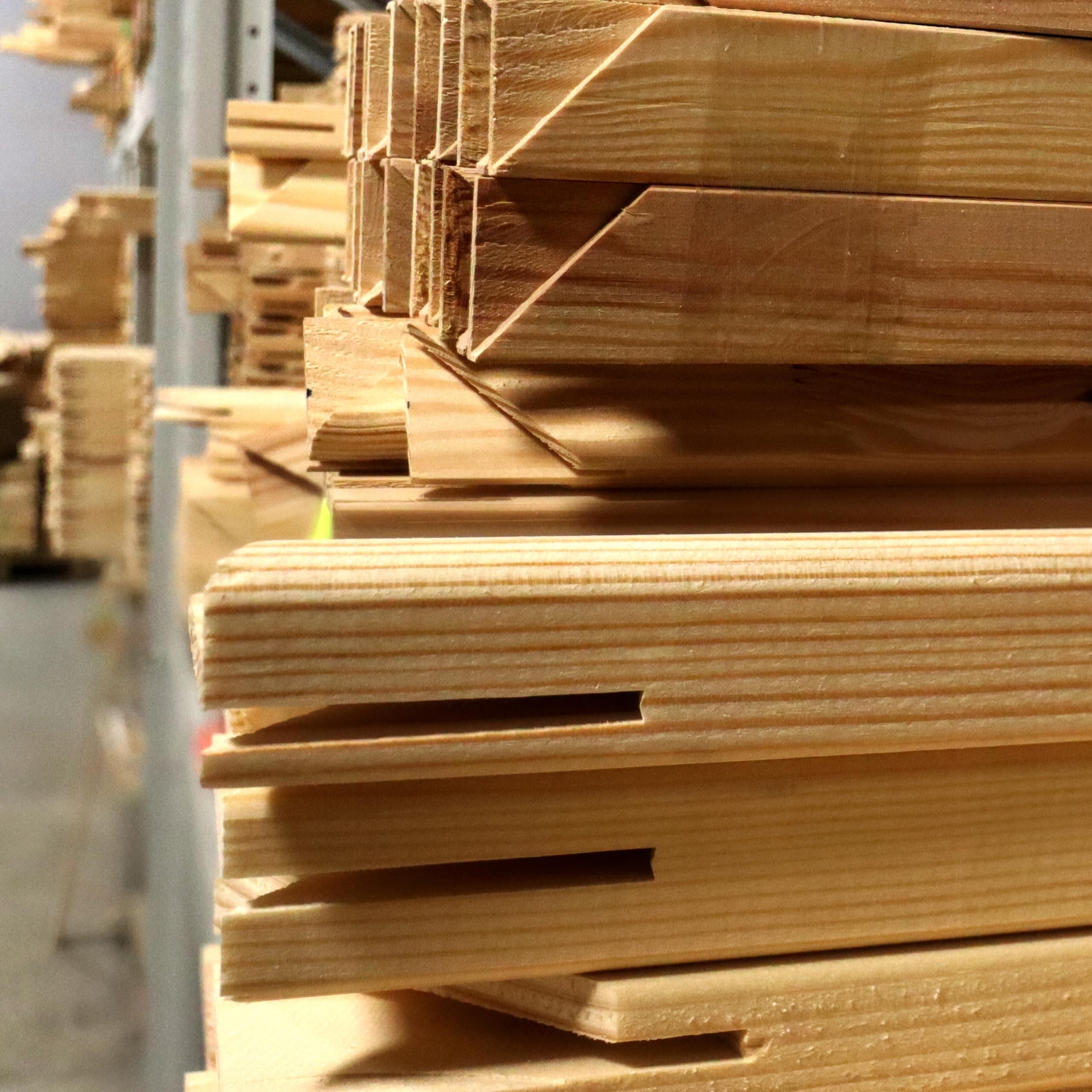 PD Media Keilrahmen Keilrahmenleiste - Set 20 Stück - 50 cm - Holz Rahmen - Kiefernholz 20 x 35 mm