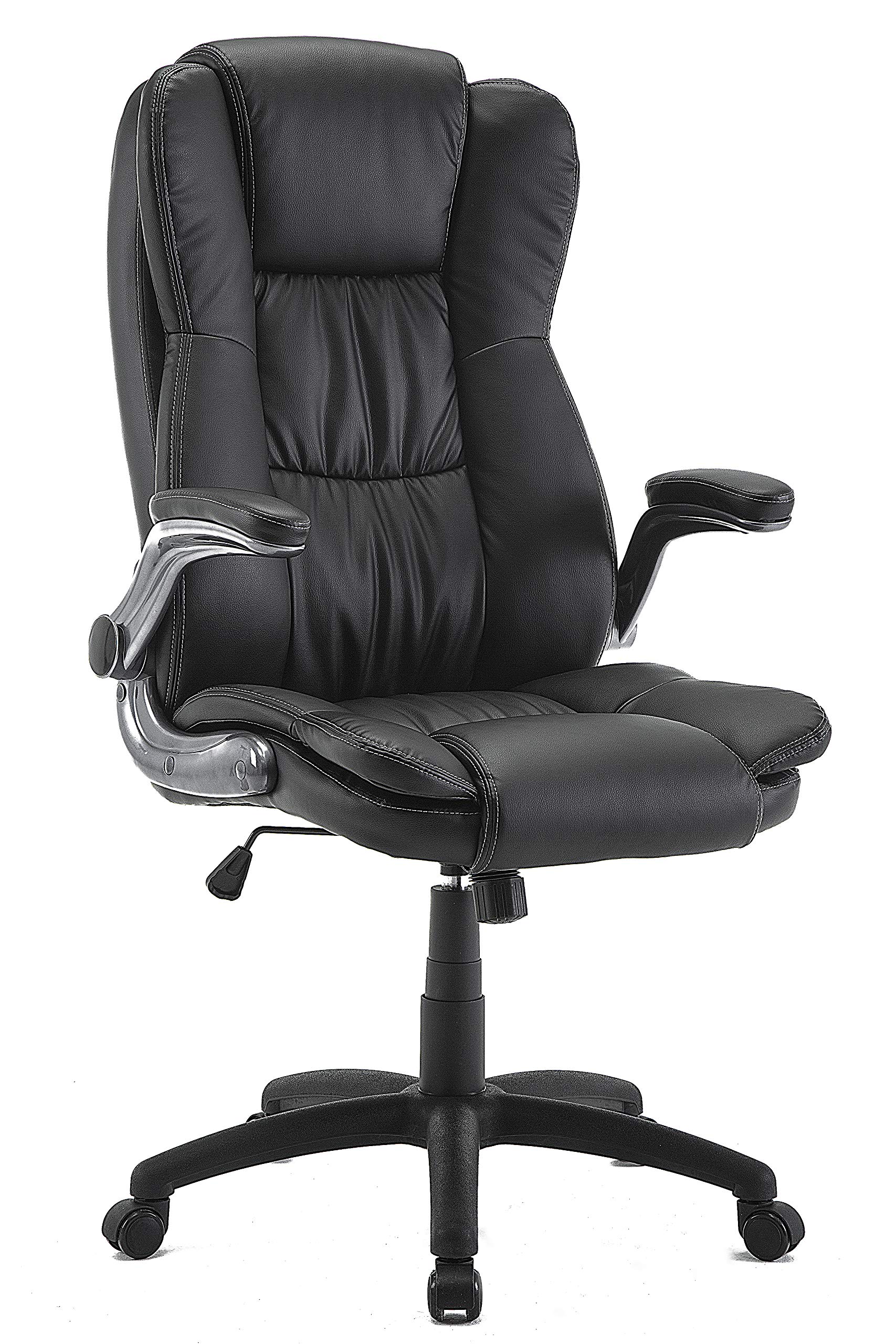 Buy WM Heart HighBack Executive Office Chair, Faux Leather Large Seat