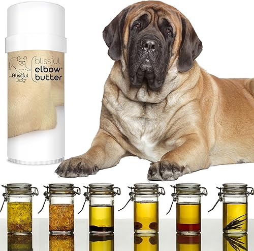 Vista 18 de The Blissful Dog Mantequilla de codo para callos secos y agrietados, bálsamo para perros seguro para lamer, bálsamo calmante para codos con manteca
