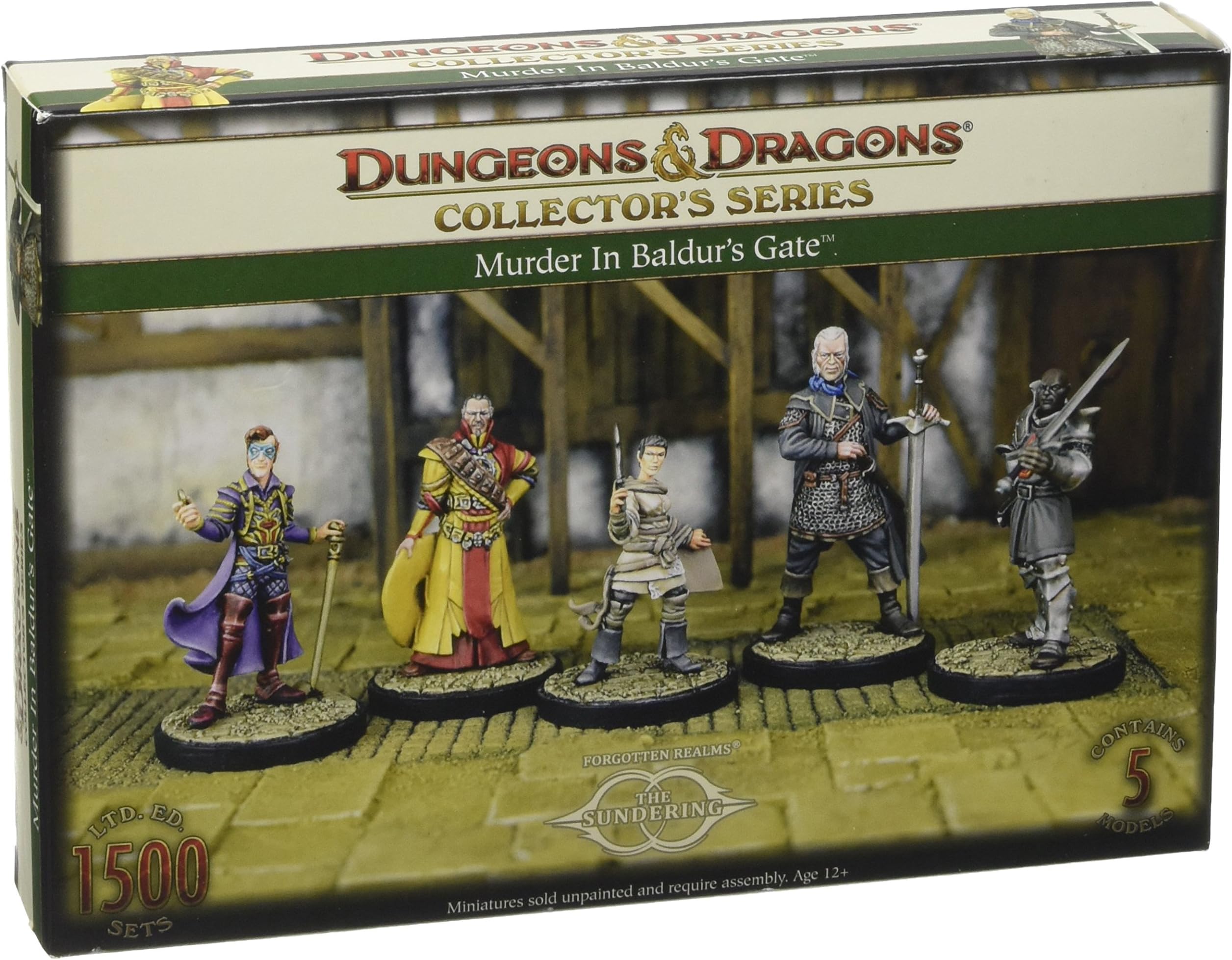 Dungeons & Dragons Collector's Series Murder in Baldur's Gate Miniatures