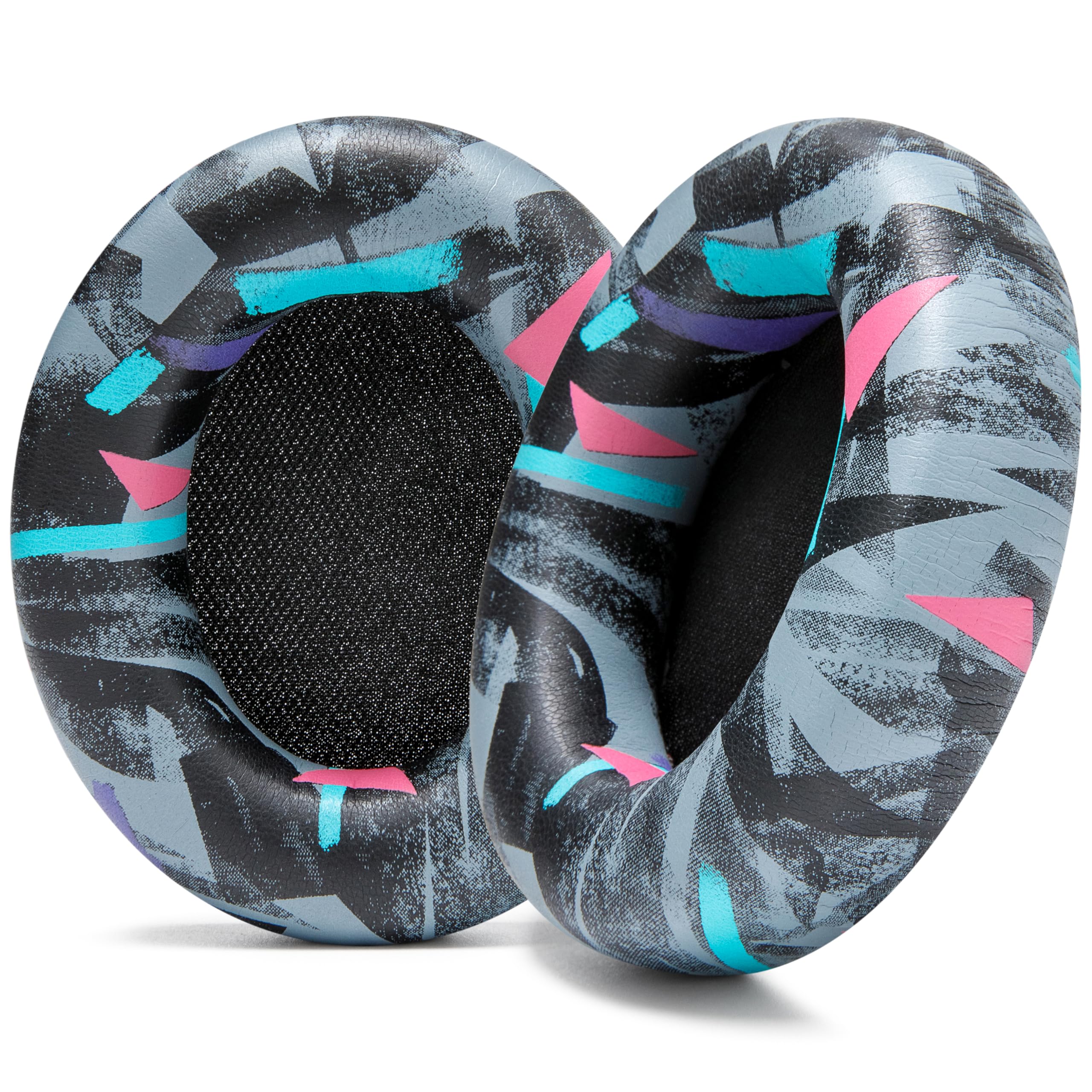 WC PadZ Studio Pro - Extra Thick Earpads for Beats Studio PRO Made by Wicked Cushions | Upgraded PU Leather, Larger Ear Opening, Enhanced Foam | 90's