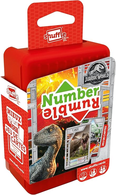 Shuffle GB – Rumble Jurassic World – Card Games : Amazon.co.uk: Toys ...