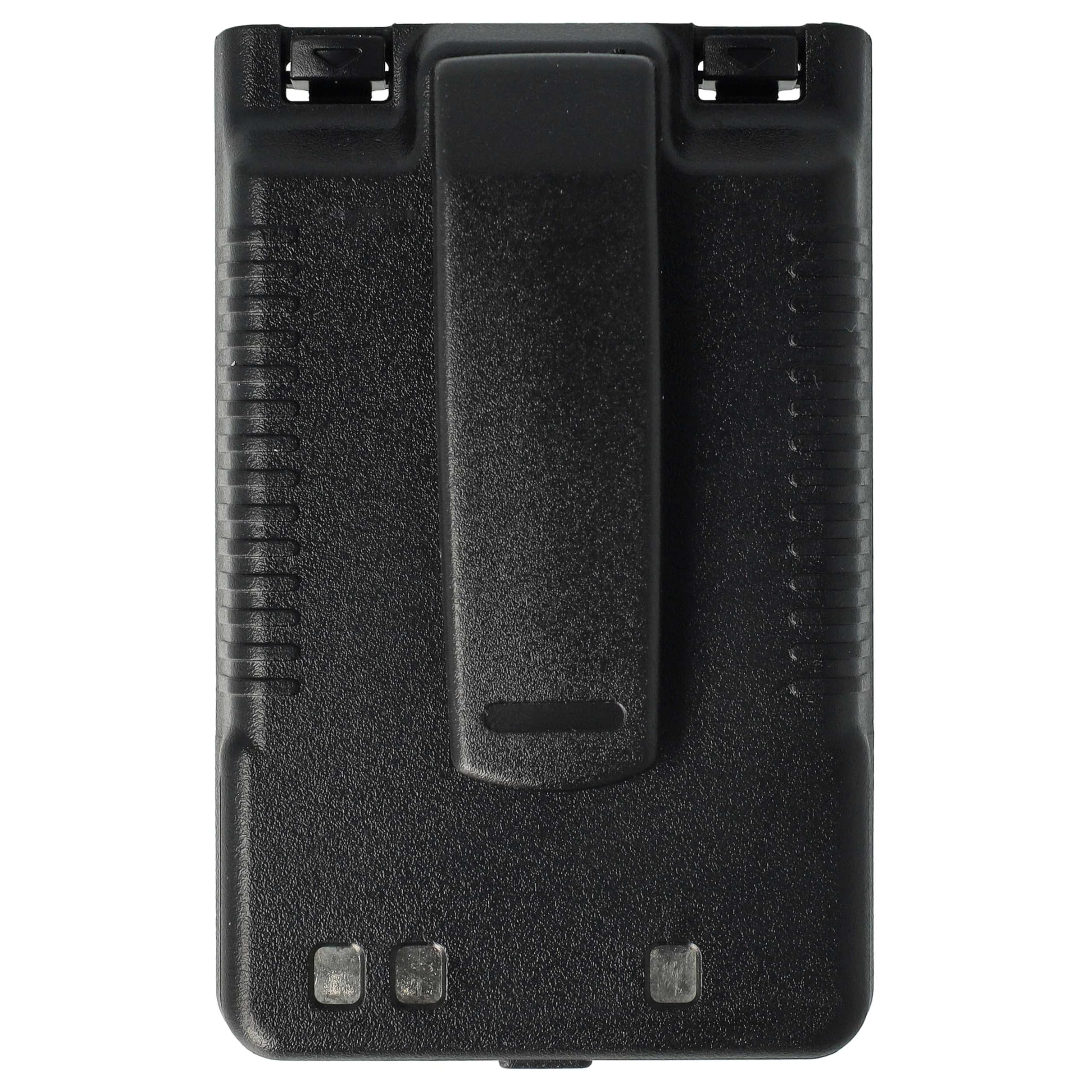 vhbw batteria compatibile con Yaesu FT-2DR, FT-1DR, VX-8R, FT-5D, FT-8DR, FT-3D, VX-8GR, VX-8DR radio (2000mAh, 7,4V, Li-Ion)