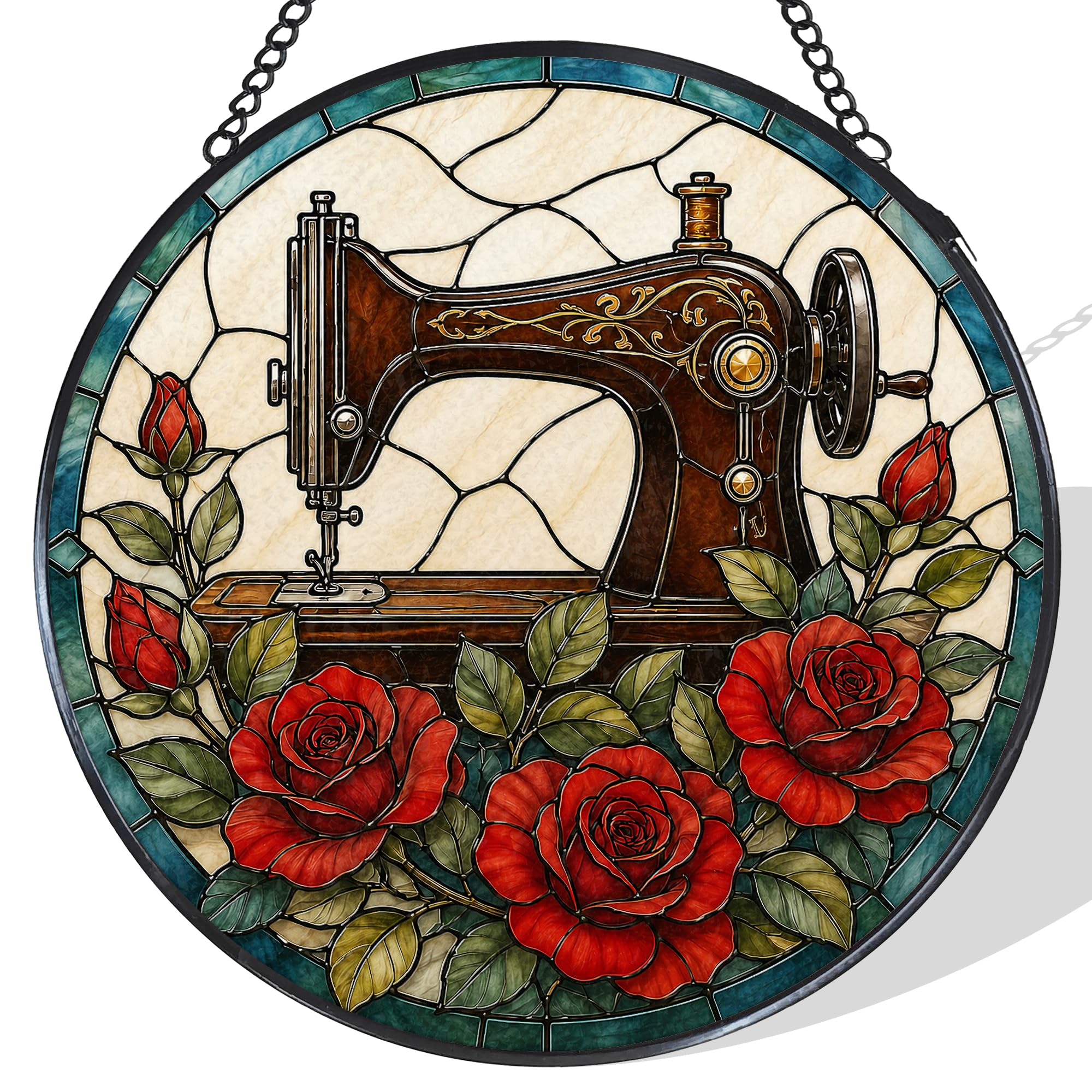 Stained Glass Sun Catcher - Sewing Gift for Quilters -14