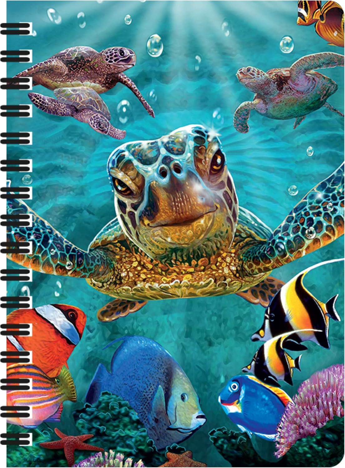 3D LiveLife Cork Coaster - Close Encounter From Deluxebase. Drinks Coaster With Lenticular 3D Animal Image. Non-Slip Protective Table Drink Mat For Home Decor And Decorative Accessories
