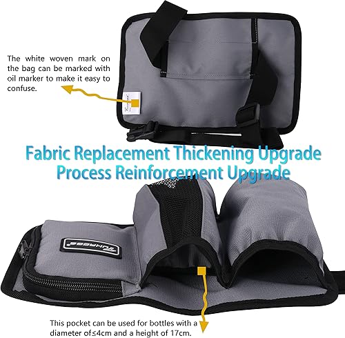 Miniatura 3 de Funda de aceite de masaje, bolsa de botella de masaje, funda para loción, masajista, masaje, funda de aceite, loción de masaje... (3kd9D-gris)