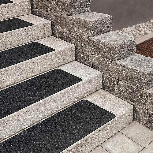 MBIGM - Cinta antiderrapante para escalones de madera Cinta de seguridad para escalera Adhesiva de arenilla por 80 para Skate escaleras y exteriores MBIGM - Cinta antiderrapante para escalones de madera Cinta de seguridad para escalera Adhesiva de arenilla por 80 para Skate escaleras y exteriores