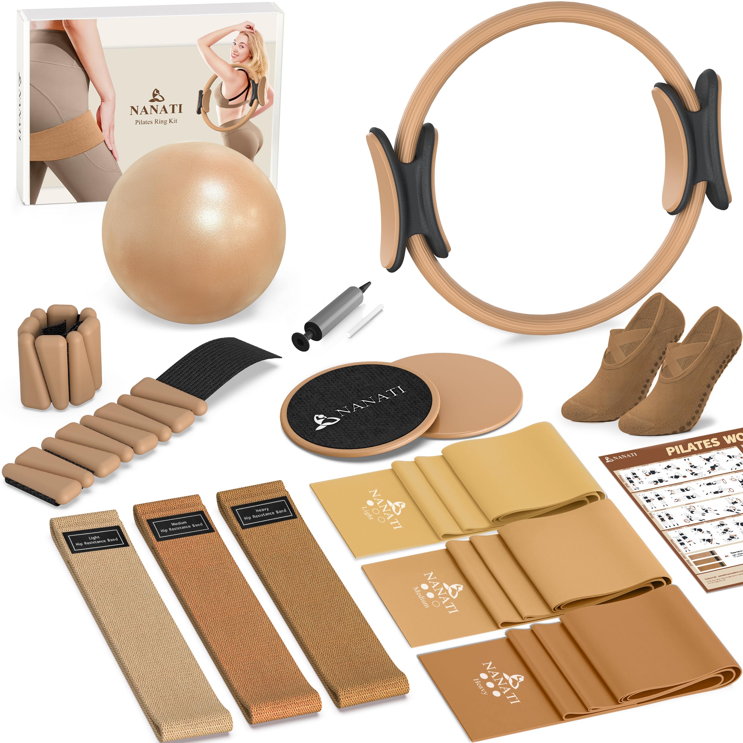 NANATI Mocha Pilates Kit