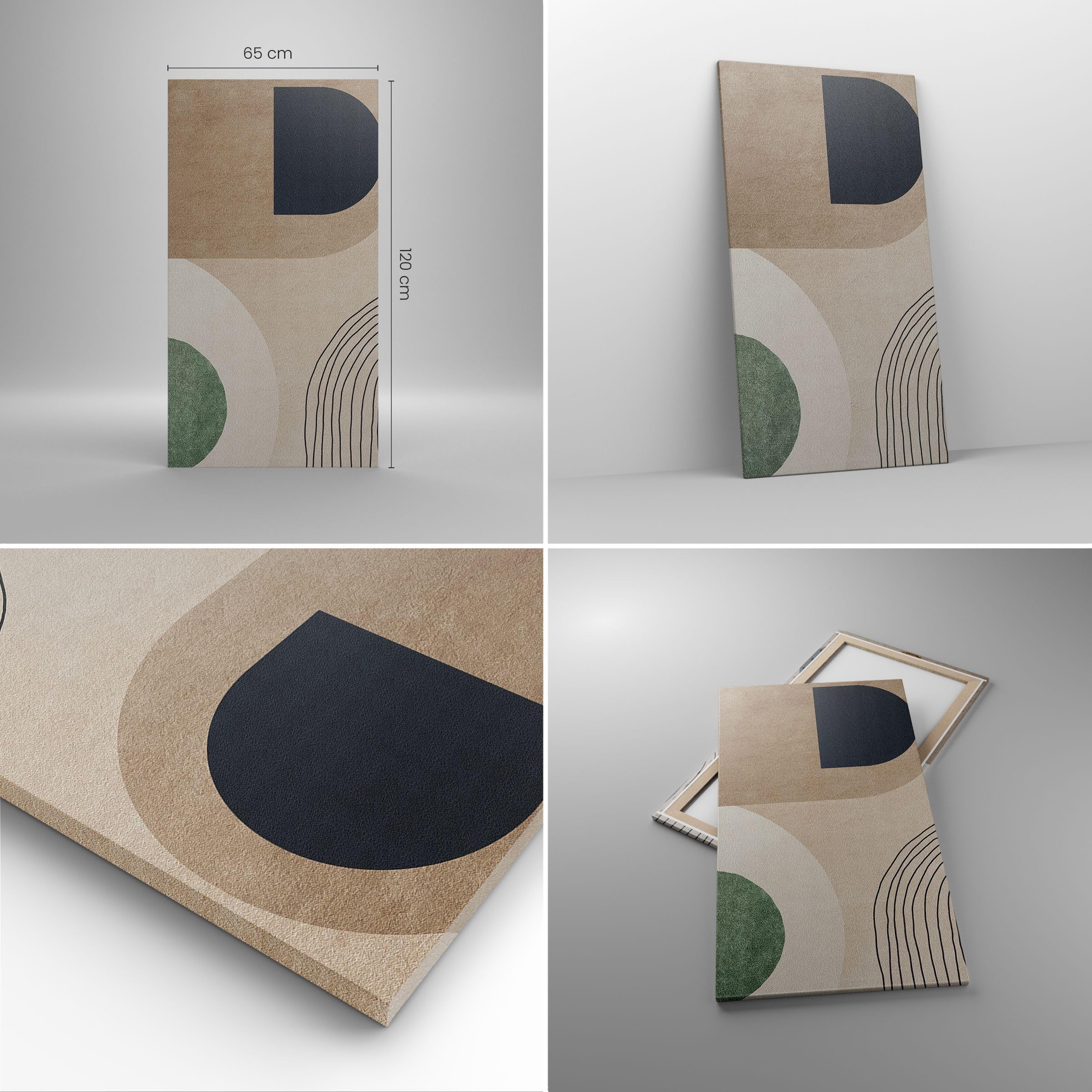 Cuadros Decoracion Salon Minimalismo Pedazo Abstracción Lienzos decorativos 65x120cm Cuadro Sobre Lienzo Moderno Vertical Dormitorio Cuadros Pared Imágenes Wall Art Prints Decor Grande PA65x120-5665