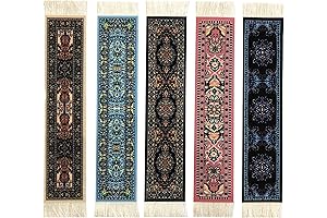 Set of 5 Adorable Cloth Bookmarks