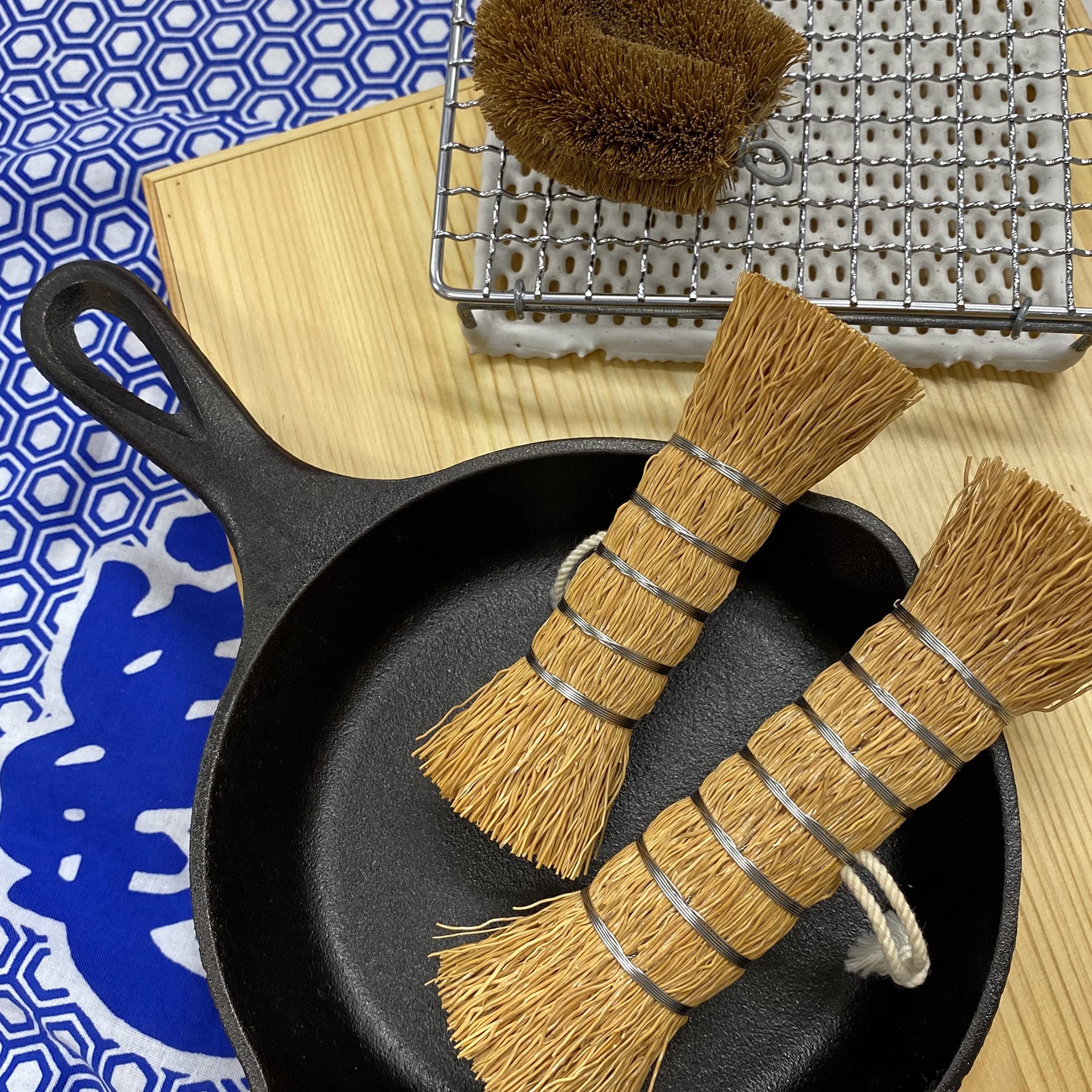 【358】アクリルたわし、色々　165枚。 Amazon.co.jp: 亀の子束子西尾商店 カルカヤたわし 大 : Home