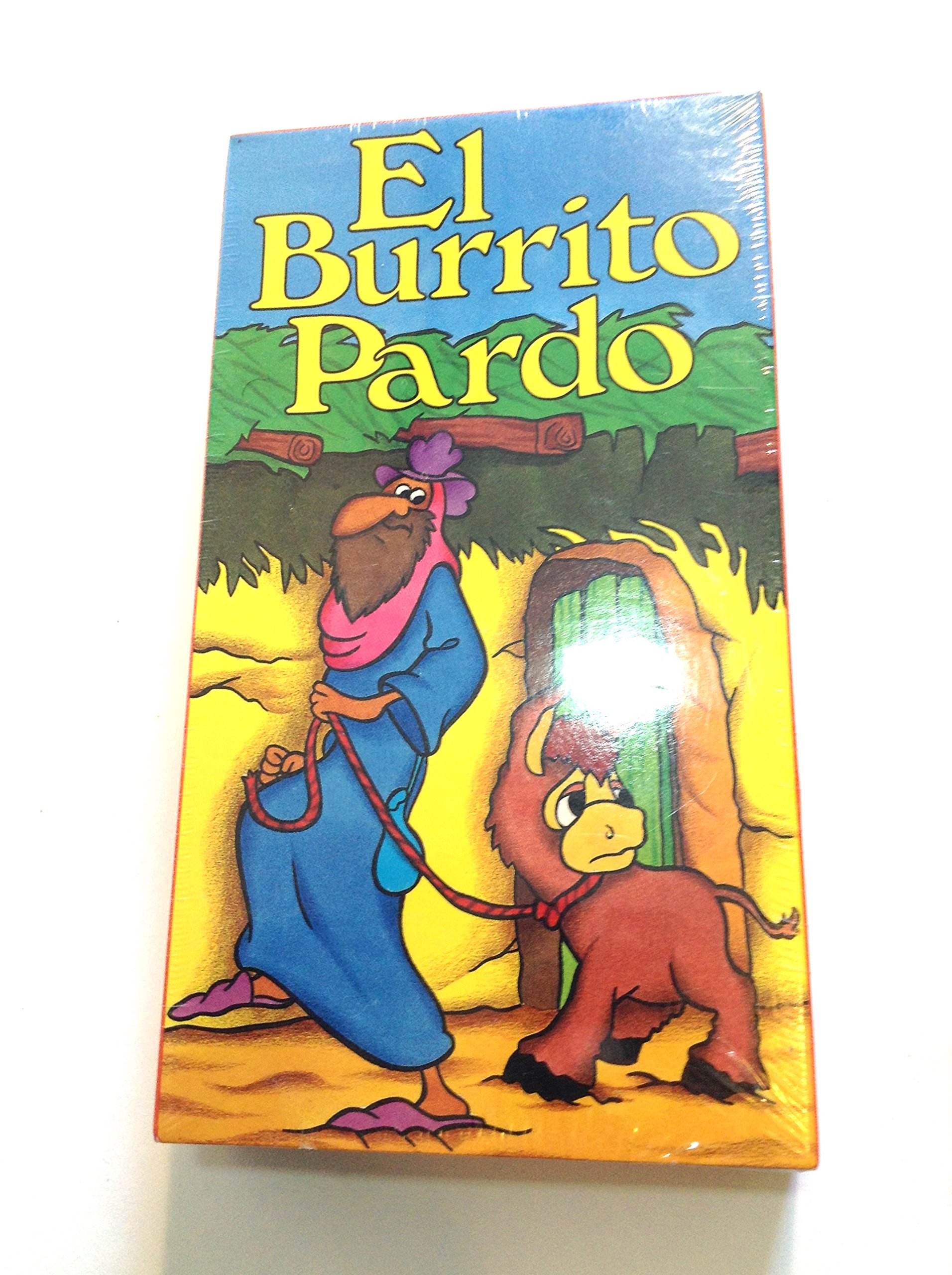 el burrito pardo 1991 vhs cartoon animated in spanish peter pan video