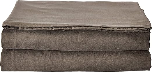 Luxury Flat Sheet on Amazon Elegant Comfort Wrinkle-Free 1500 Premier Hotel Quality 1-Piece Flat Sheet, Queen Size, Grey
