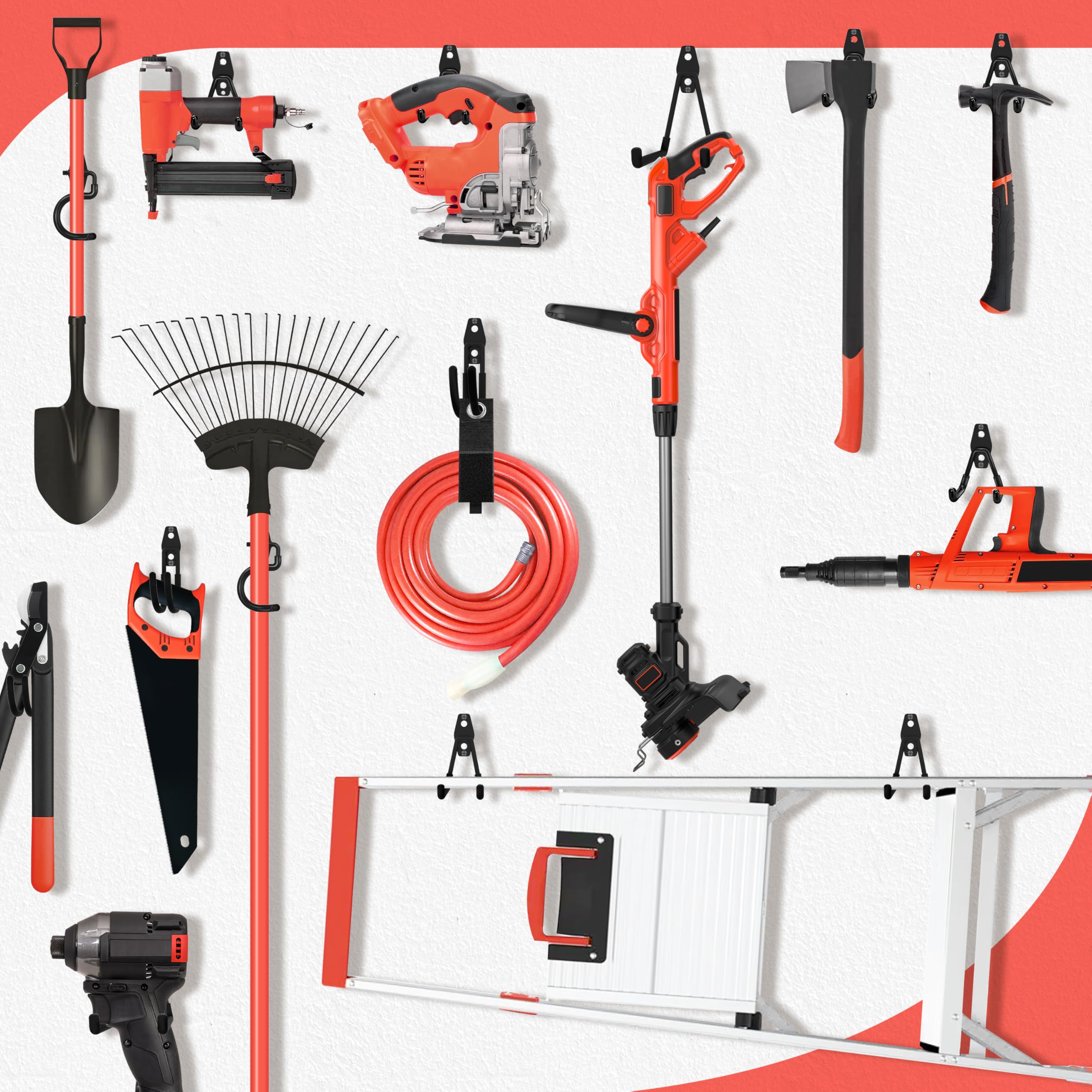 Heavy Duty Garage Hooks - Maximize Storage -7