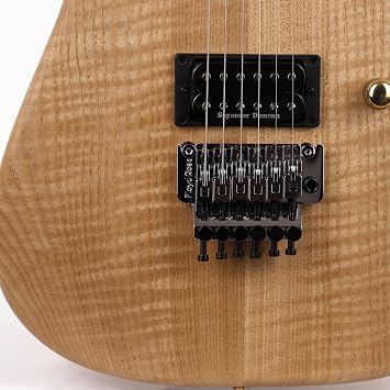 Charvel Custom Shop Flame Sassafras San Dimas HS Natural Oil Masterbuilt Red Dave