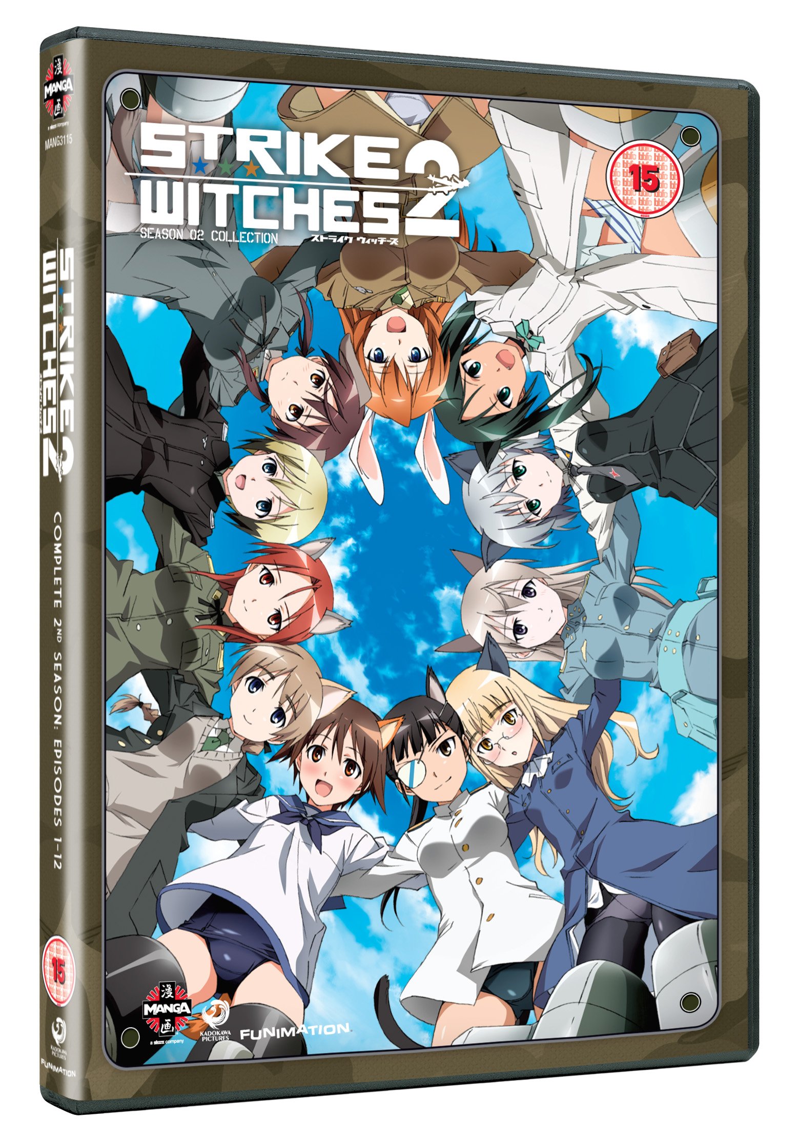 Strike Witches Complete Series 2 Collection [DVD] [Reino Unido]
