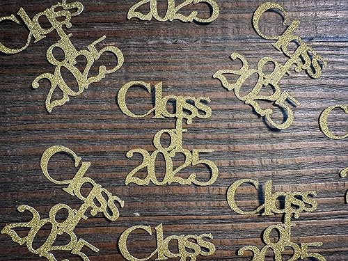Miniatura 2 de Gold Class of 2023 Graduation Party Confetti