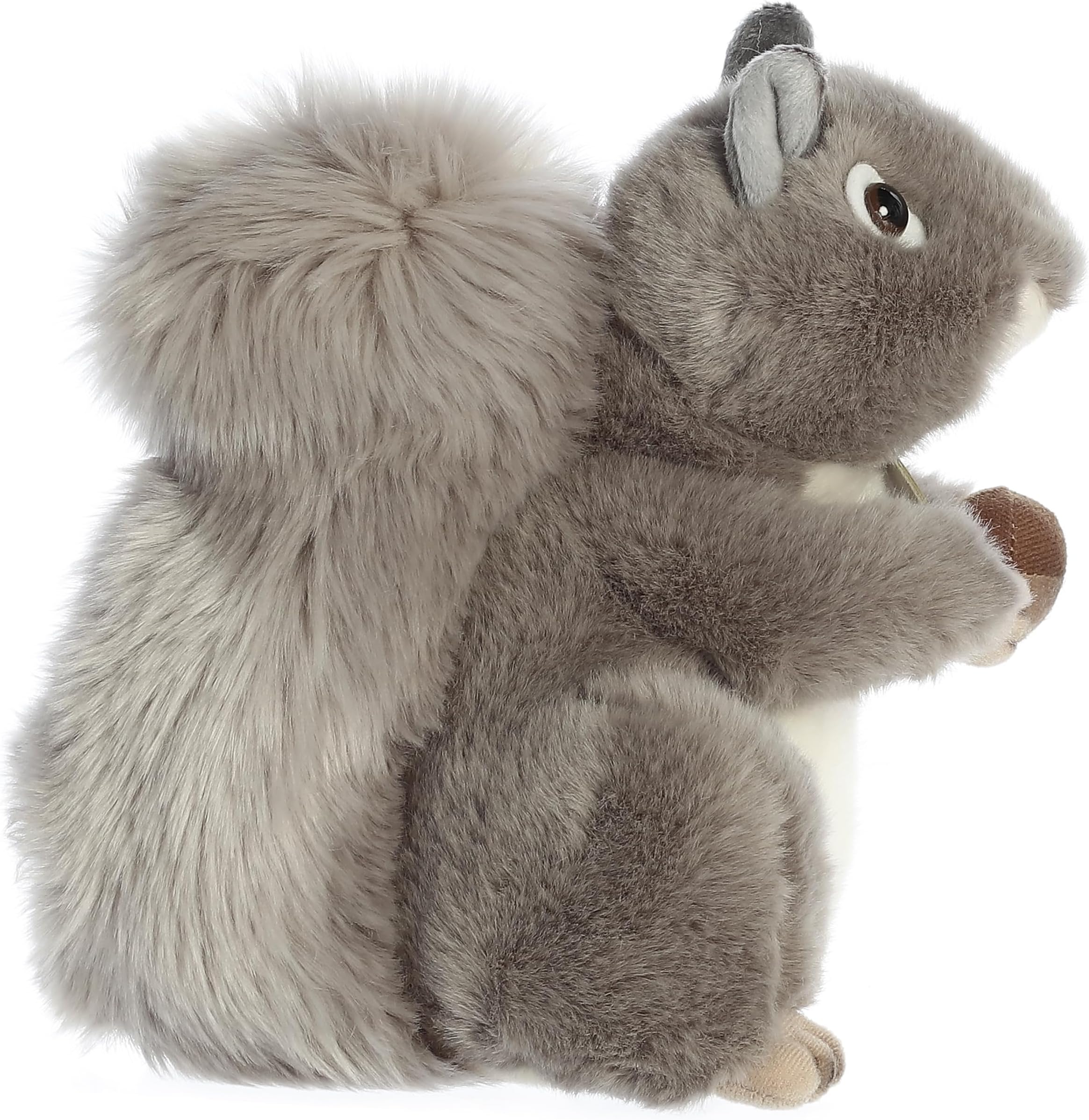 World Miyoni Grey Squirrel 8" Plush
