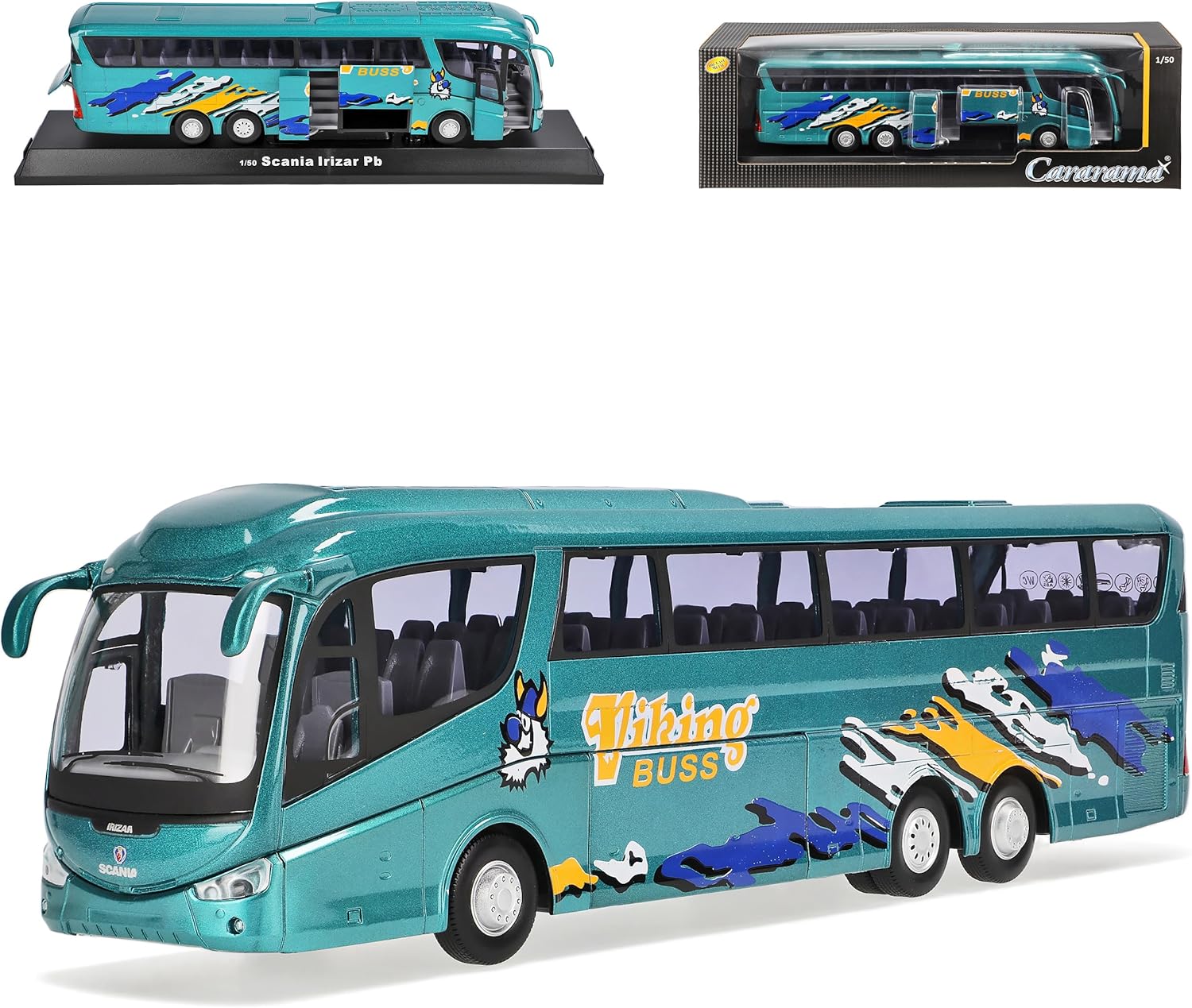 Cararama Scania Irizar Autocar Vert avec portes Burkina Faso Ubuy