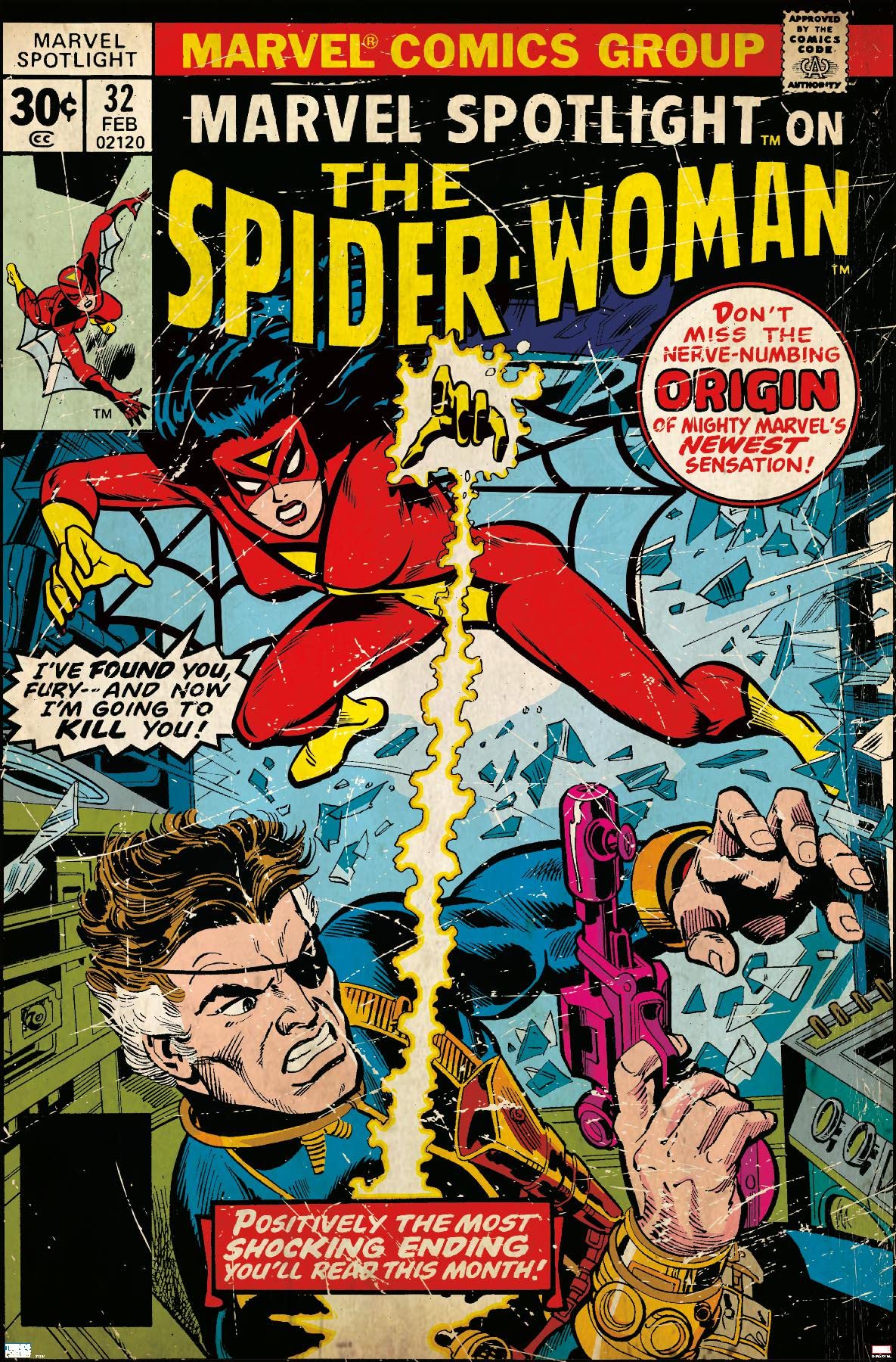 Poster Spider-Woman #32 Marvel Comics affiche murale de collection - 5